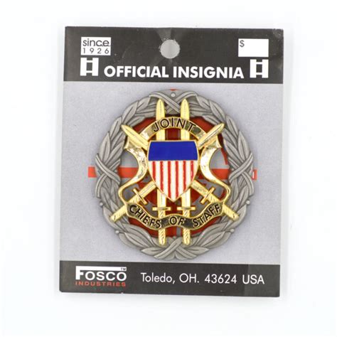 US Medal Order Military Insignia Joint Chiefs of Staff Full Size Badge ...