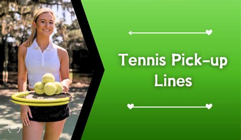 70+ Best Tennis Pick-up Lines | Honest Relationships