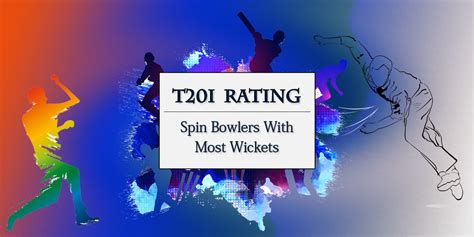 Top 10 Spin Bowlers With Most Wickets In T20is Stat Sensei