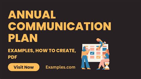 Annual Communication Plan Examples How To Create Pdf