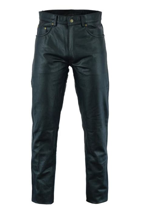 Mens Slim Fit Leather Pants Pakistani Leather Products