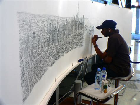 Новые потрясающие работы Стивена Уилтшира Stephen Wiltshire