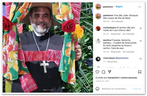 Kelmon Viraliza Nas Redes Foto Como Padre De Festa Junina