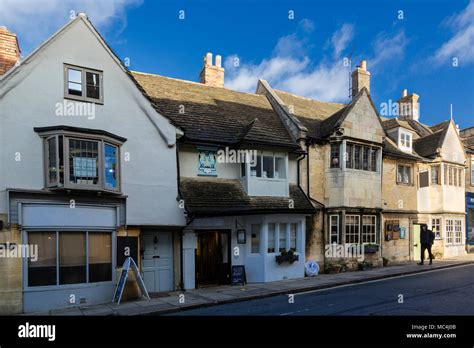 The Old Buildings On Stamford Street Stock Photo Alamy