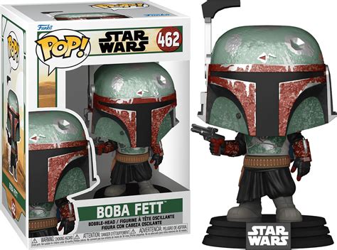 Funko POP! Star Wars Book of Boba Fett - Boba Fett #462 [Metallic ...