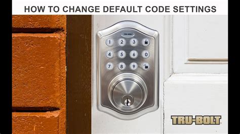 How To Change Code On Electronic Door Lock Kwikset