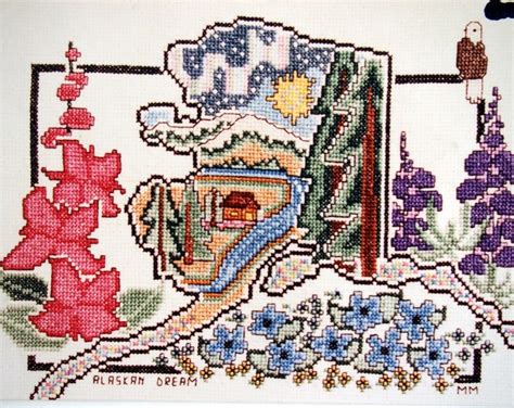 Alaska Dream By Meredith Mark Vintage Counted Cross Stitch Pattern