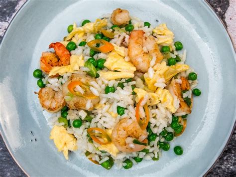 Shrimp And Fried Egg Rice