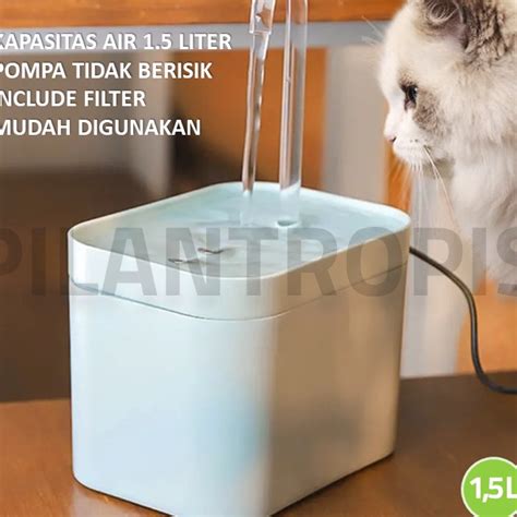 Jual Fg Water Fountain Kucing Tempat Minum Kucing Air Mancur Otomatis