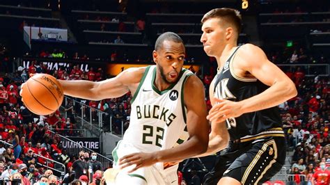 Khris Middleton lifts Milwaukee Bucks past Atlanta Hawks, into NBA ...