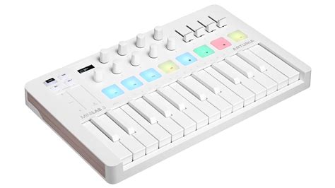 Arturia MiniLab 3 Alpine White Strahlender Keyboard Controller