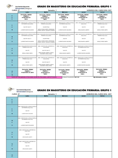 Horarioclasespdf Matemáticas