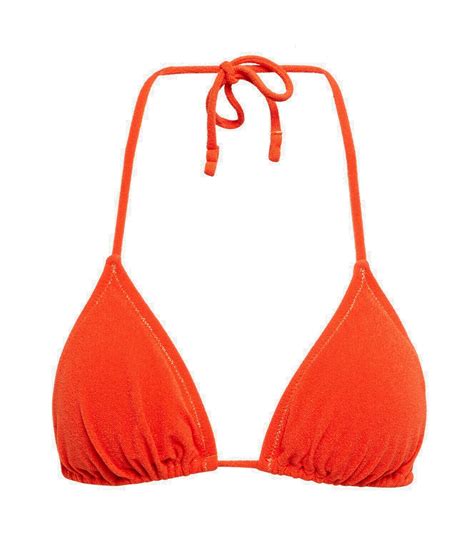 Reina Olga Susan Terry Triangle Bikini Top Reina Olga