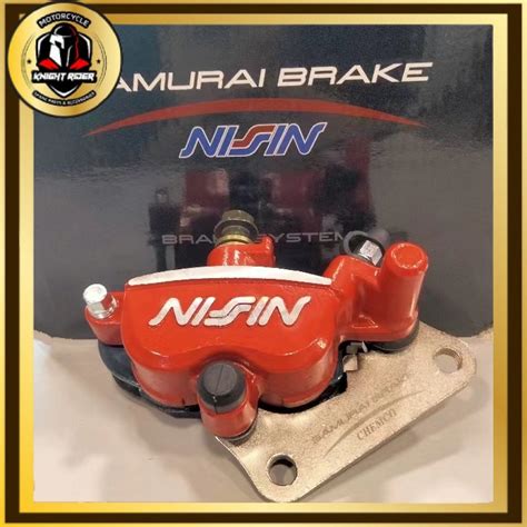 SAMURAI CALIPER NISSIN UNIVERSAL RED BRAKE CALIPER ALL MODEL NISIN