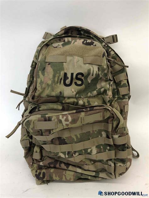 United States Army Tactical Camouflage Backpack Shopgoodwill