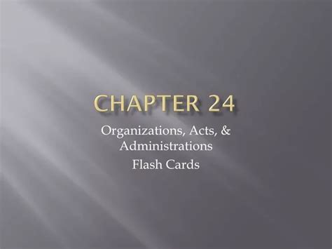 Ppt Chapter 24 Powerpoint Presentation Free Download Id2932748