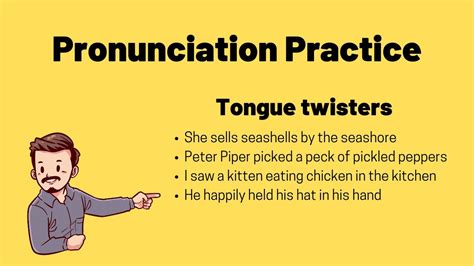 Tongue Twisters To Improve Your Pronunciation Youtube