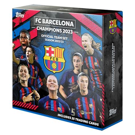 Topps Fc Barcelona Women Official Team Set Soccer Cards