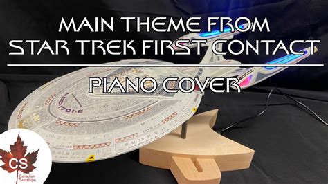 Piano Cover Star Trek First Contact Theme Youtube