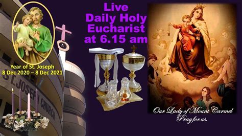 Daily Live Holy Eucharist Daily Holy Mass Am Sat Th Dec