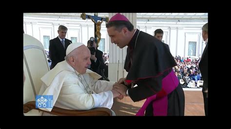 El obispo de Mondoñedo Ferrol con el Papa en Roma