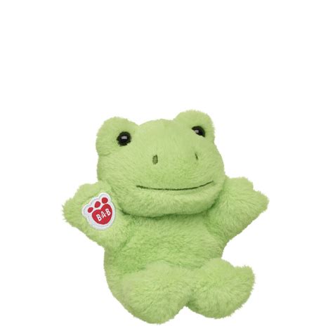 Build A Bear Mini Beans Spring Green Frog Stuffed Animal