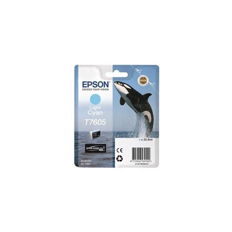 Epson Cartouche D Encre T Cyan Clair Orque C T Prix