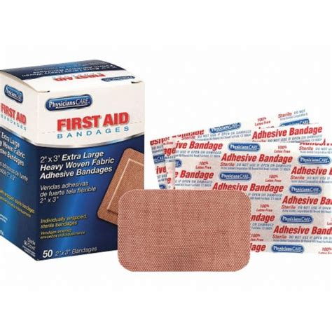 First Aid Only Bandage,Beige,Fabric,Box,PK50 1-750, 1 - Smith’s Food ...