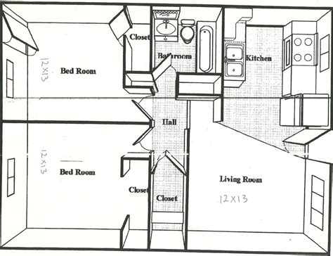 Floor Plans - Best Belton Mo Apartments and Duplexes