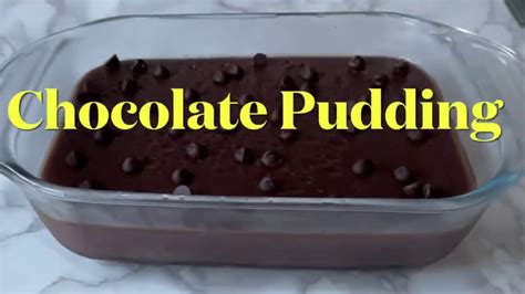 Chocolate Asmr How To Make Chocolate Pudding Easy Chocolate Pudding