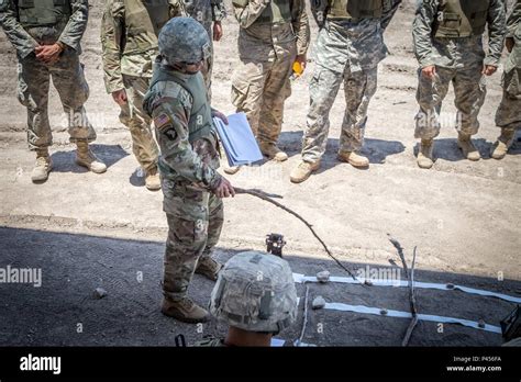 Soldiers From The 36th Infantry Division Texas Army National Guard