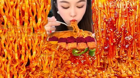 Asmr Mukbang Ep 744 Korean Noodles Challenge😱 Fire Noodle Challenge