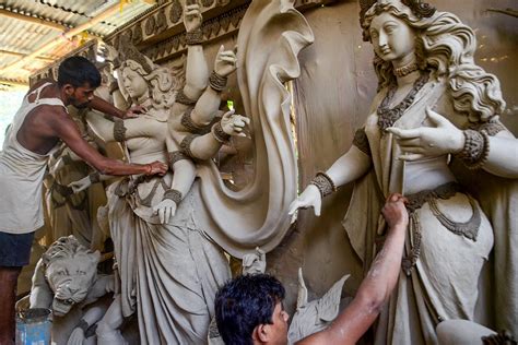 Durga Puja Idol Making In Full Swing Photos Lifestyle Gallery