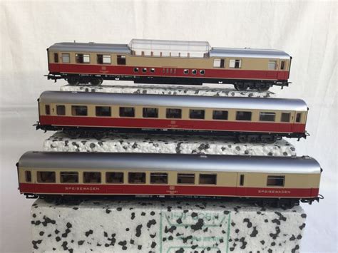 Märklin H0 - 4095/4097/4099 - Personenwagen - 3 TEE Wagen, - Catawiki