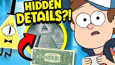 10 Gravity Falls Hidden Messages And Secrets Youd Never Believe Youtube