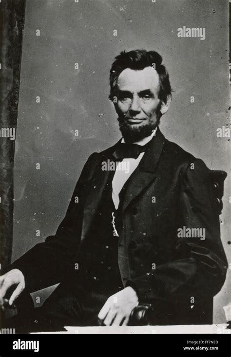 Abraham Lincoln N1809 1865 16th President Of The United States Photographed By Mathew Brady