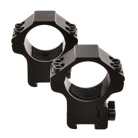 Medium Profile 1 Inch 25 4mm Rifle Scope Mount Rings For 11mm