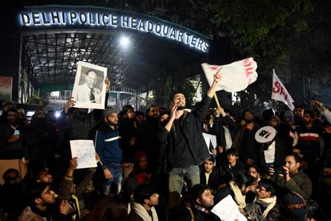 Jnu Violence Live Protests Rage Across Country After Masked Mob