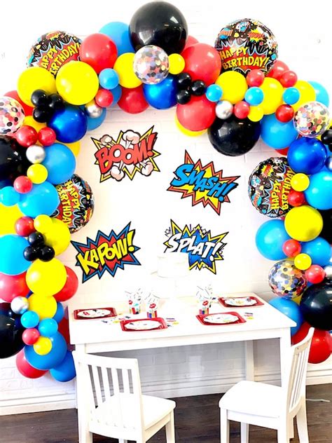 Avengers Superhero Balloon Arch Ubicaciondepersonascdmxgobmx