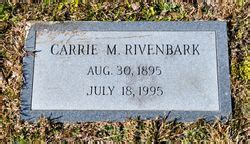 Carrie Bell Murray Rivenbark Homenaje De Find A Grave