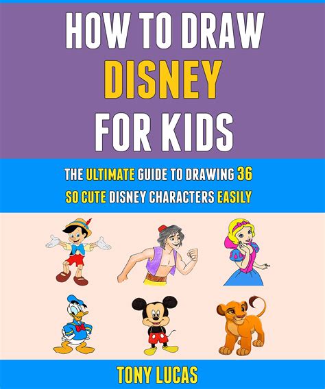 39 Easy Disney Drawing Tutorials Draw Disney Princesses And Characters Atelier Yuwaciaojp