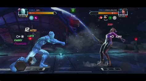 Mcoc Aw Conflictor Kate Mini With Iceman Youtube