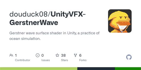 GitHub - douduck08/UnityVFX-GerstnerWave: Gerstner wave surface shader in Unity, a practice of ...