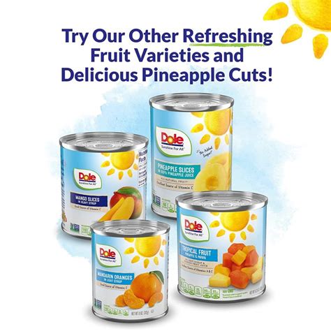 Dole Canned Pineapple Slices Nutrition Facts Home Alqu