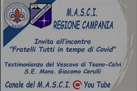 M A S C I Fratelli Tutti In Tempo Di Covid Diocesi Di Teano Calvi