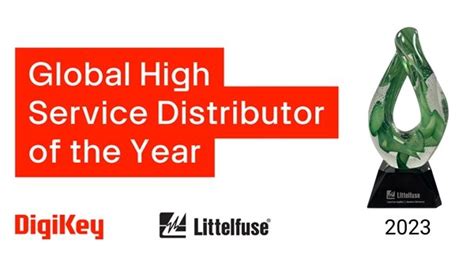 Digikey Receives Global High Service Distributor Of The Year Award From