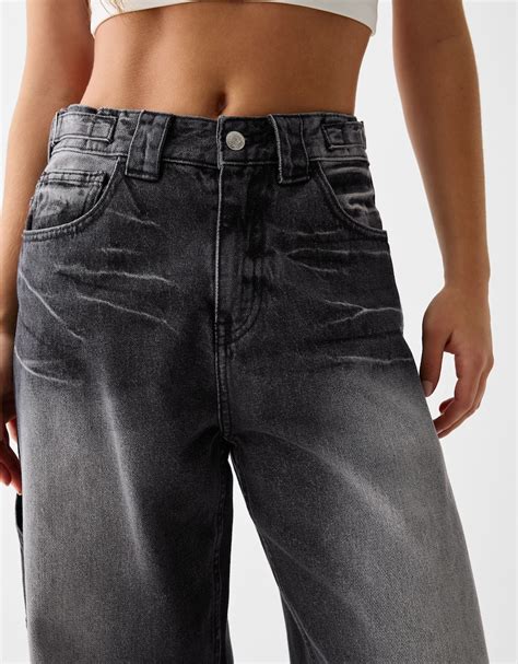 Baggy Carpenter Jeans Women Bershka