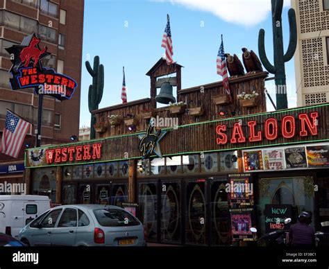 Western Saloon bar in Spain Stock Photo: 78136129 - Alamy