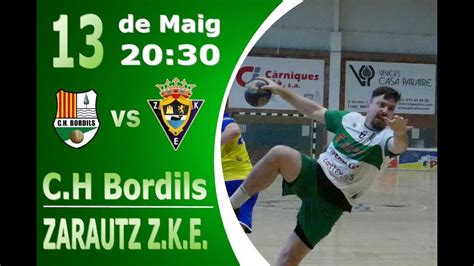 CLUB HANDBOL BORDILS Vs AMENABAR ZARAUTZ Z K E JORNADA 5 20 21