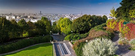 Photothèque Arnaud Frich Paris Depuis Le Parc De Belleville Photo